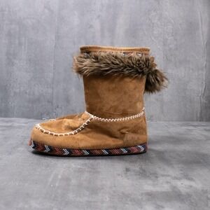 Ardies Brown Mink Faux Fur Brown Boot's